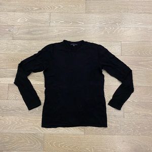 Men's Black Long Sleeve Shirt